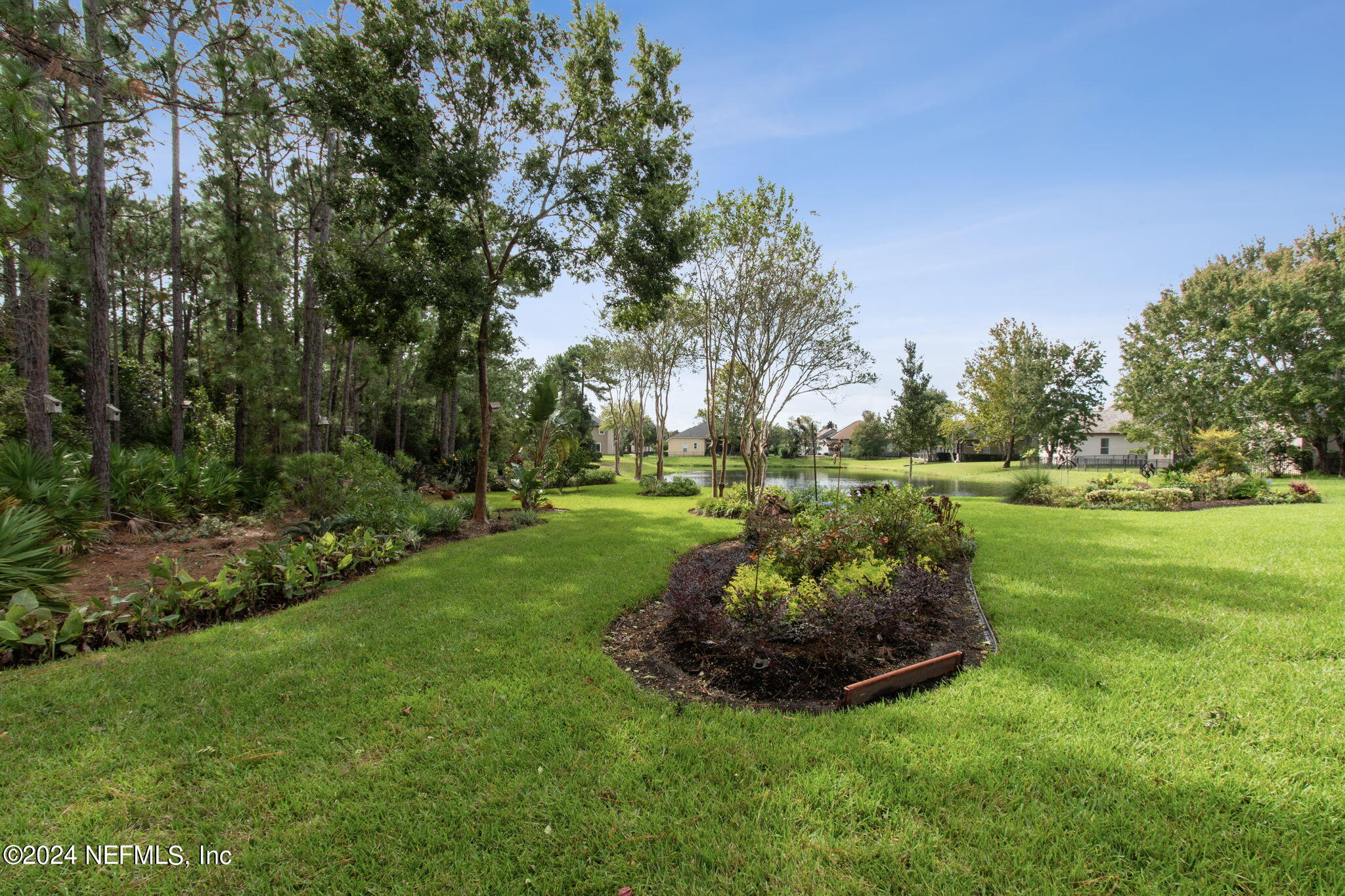 270 Holland Drive St. Augustine, FL 32095 - Photo 36 of 60 a view of a backyard with large trees