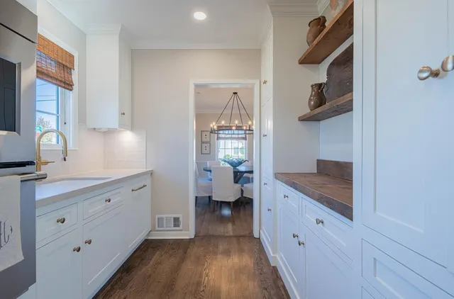 a bedroom with a bed and closet