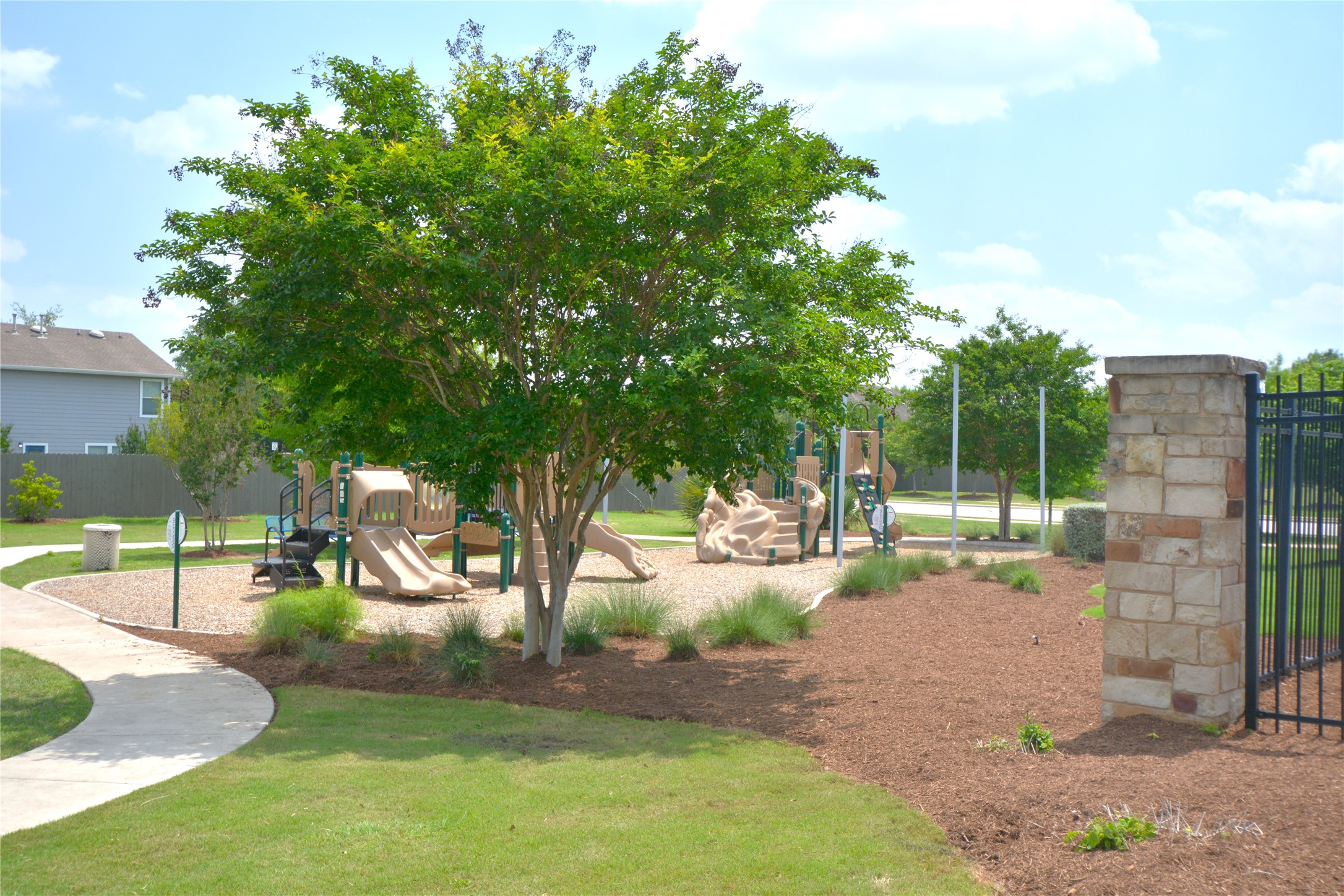 3901 Colorado High Avenue Austin, TX 78744 - Photo 38 of 39 a view of a yard with plants and trees
