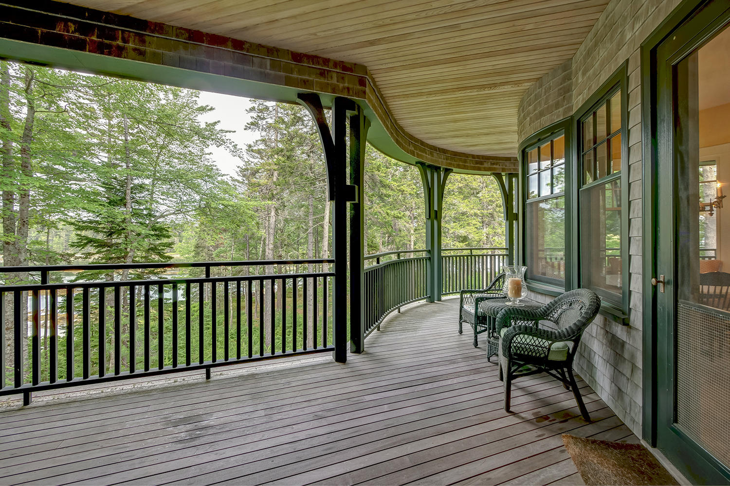 320-330 Sound Drive Mount Desert, ME 04660 - Photo 23 of 68 13.Ext.curved porch to shorefront