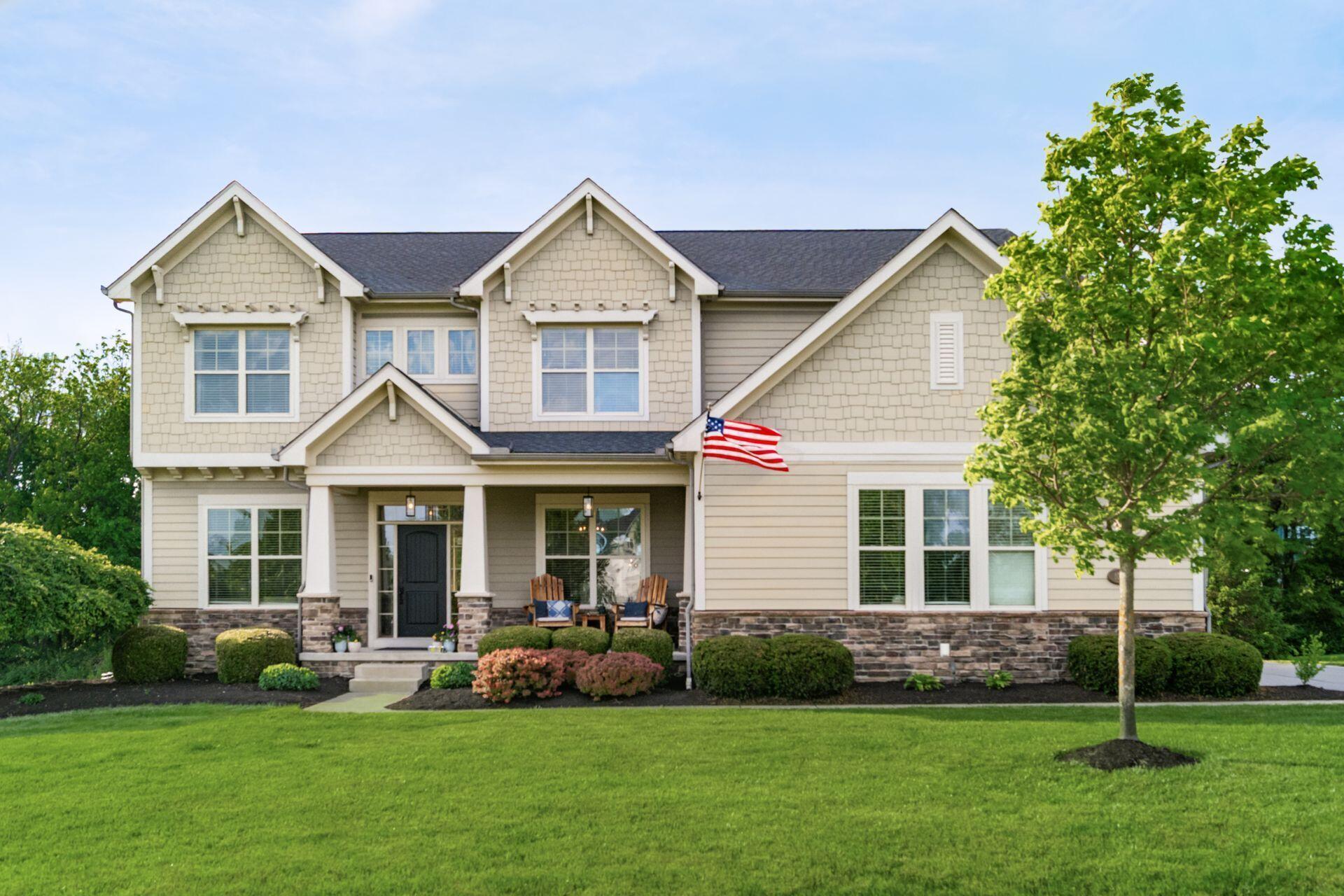 Welcome to 1002 Rambling Brook Way, a two-story 6 bedroom, 4 1/2 bathroom home with a finished lower level on .75 acres.
