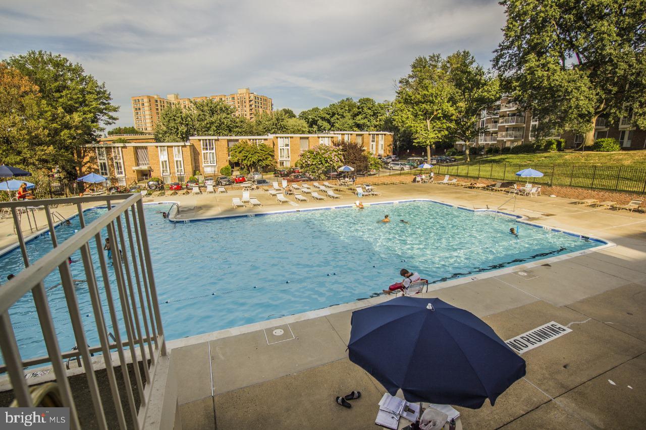 2605 Redcoat Drive, Unit 252 Alexandria, VA 22303 - Photo 20 of 26 a view of a swimming pool with a yard and furniture