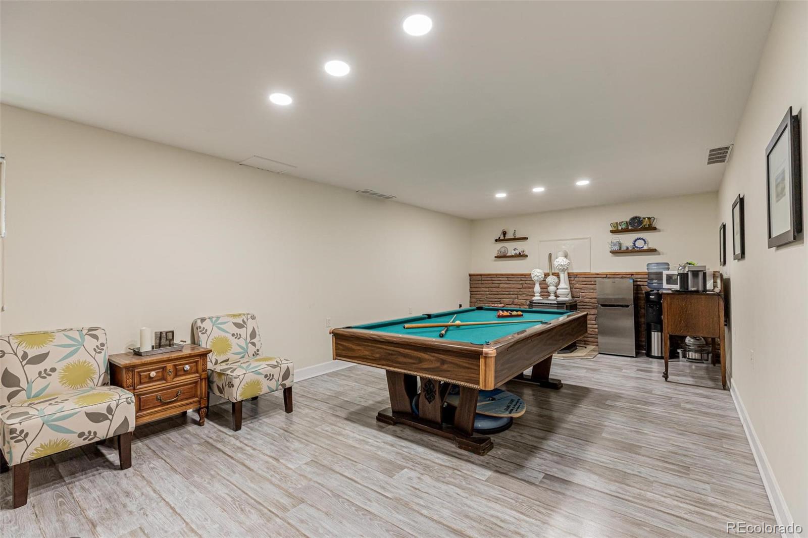 420 Clover Circle Hayden, CO 81639 - Photo 21 of 37 a room with furniture pool table and wooden floor