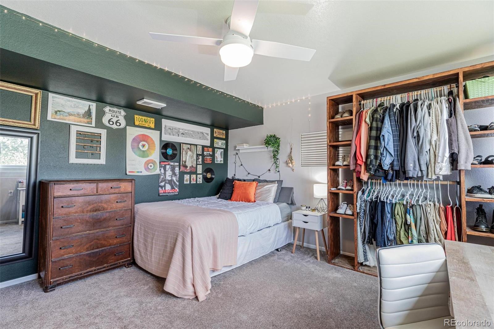 420 Clover Circle Hayden, CO 81639 - Photo 23 of 37 a bedroom with bed and a large closet