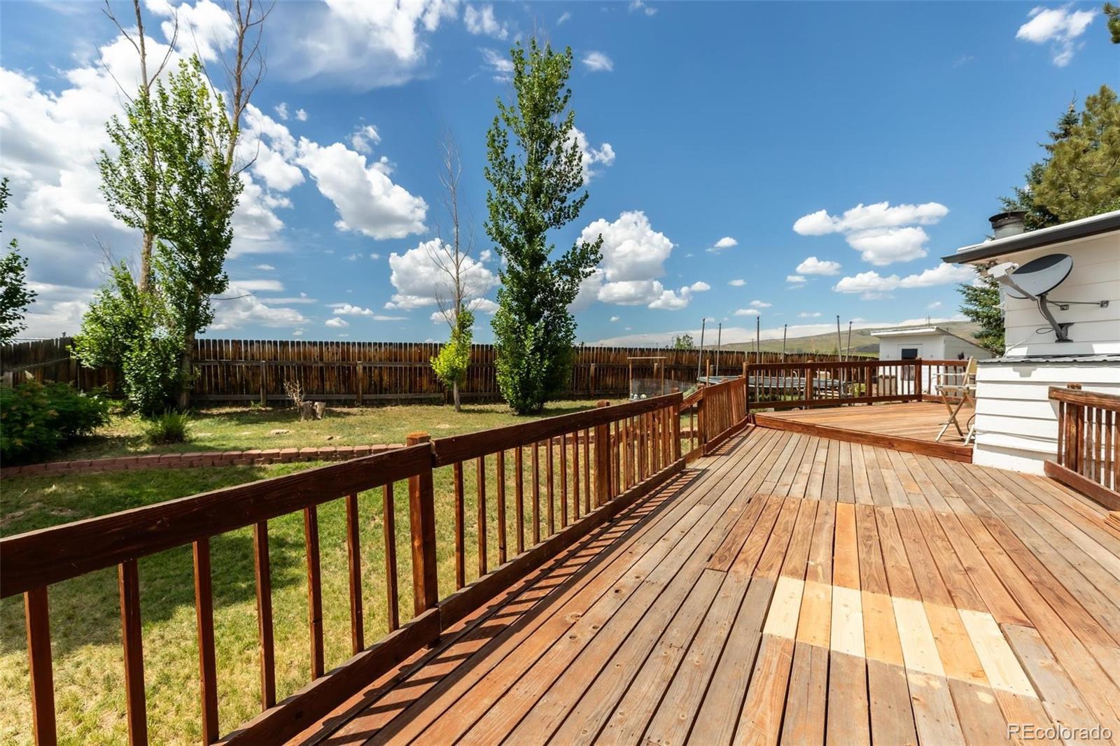 420 Clover Circle Hayden, CO 81639 - Photo 28 of 37 a view of balcony with wooden floor
