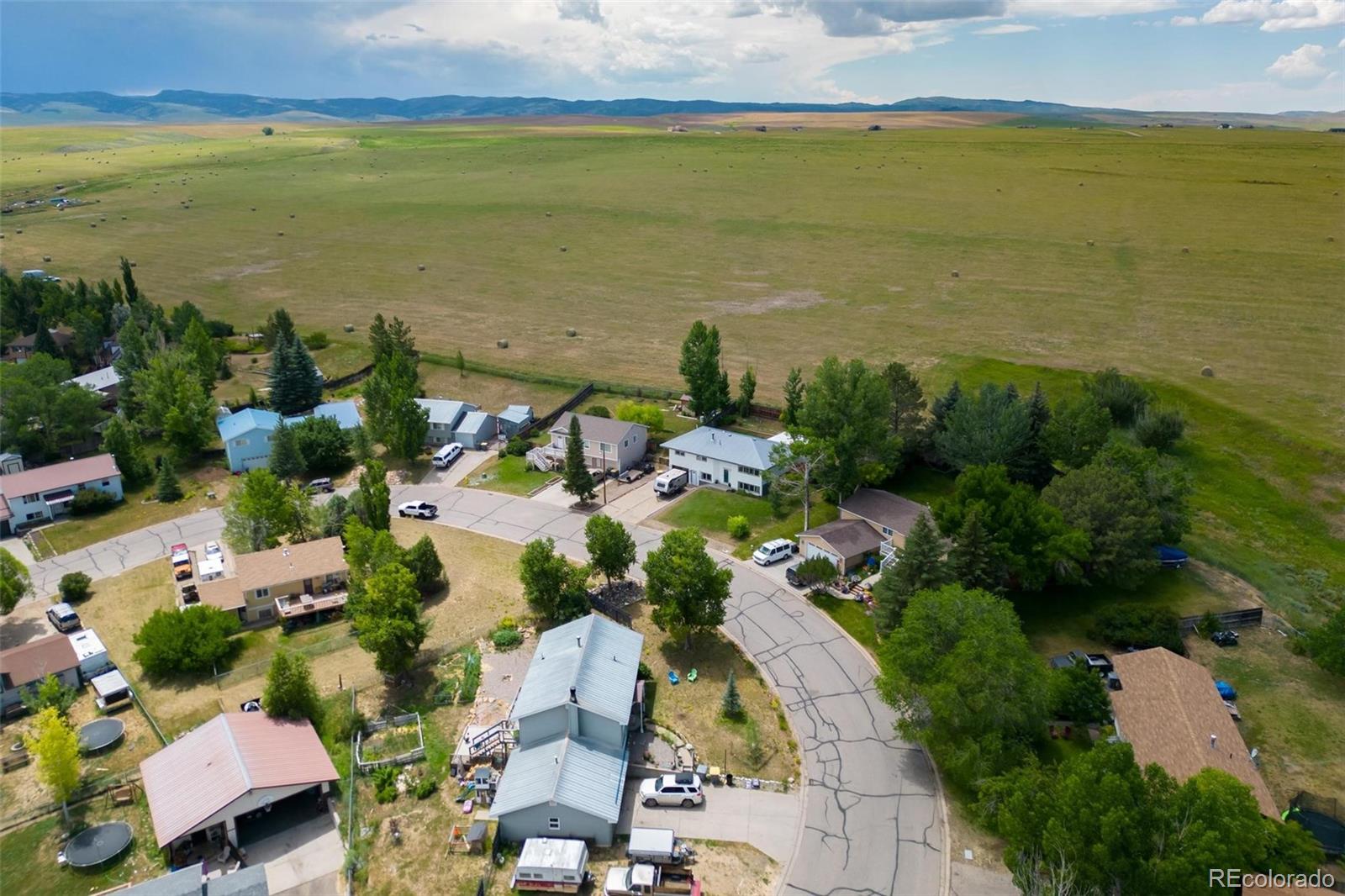 420 Clover Circle Hayden, CO 81639 - Photo 35 of 37 an aerial view of ocean and residential houses with outdoor space