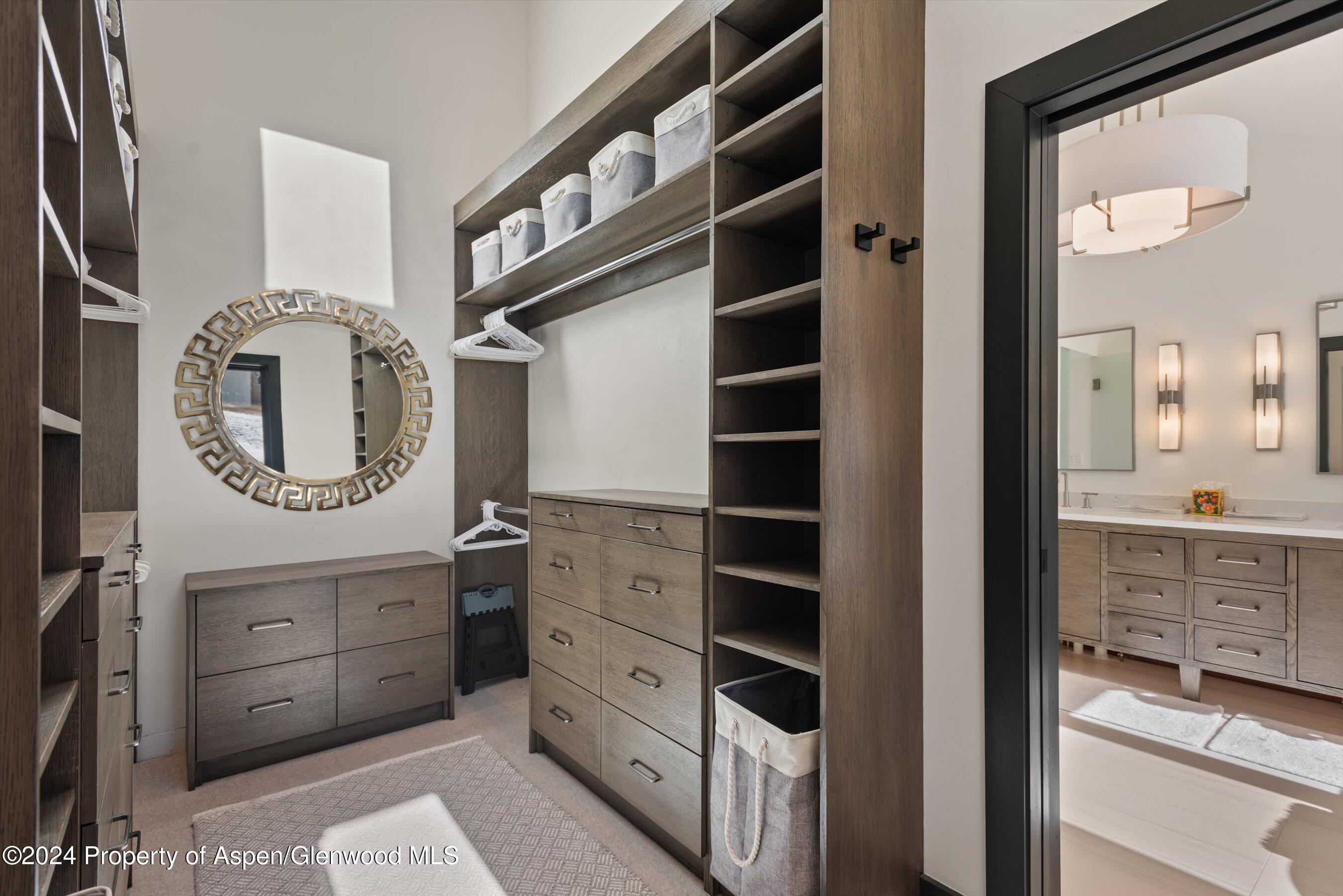 124 Harleston Green Road, Unit 45 Snowmass Village, CO 81615 - Photo 21 of 38 a view of walk in closet and bedroom