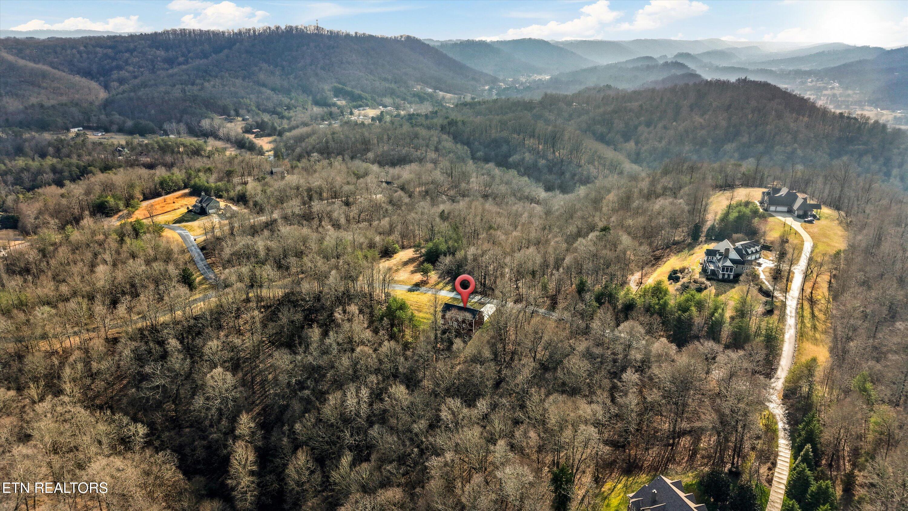 9332 Arlington Ridge Way Powell, TN 37849 - Photo 46 of 47 DRONE VIEW