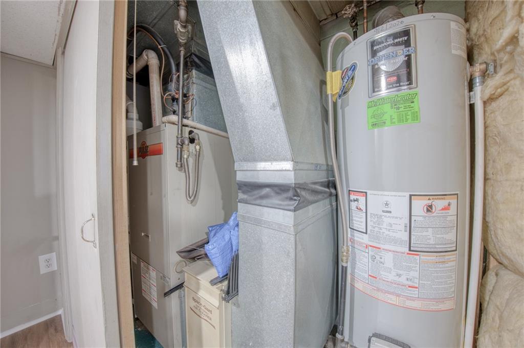 1823 Bower Hill Road Pittsburgh, PA 15243 - Photo 21 of 31 Hot water tank (2020). Mechanical closet is located on the lower level.