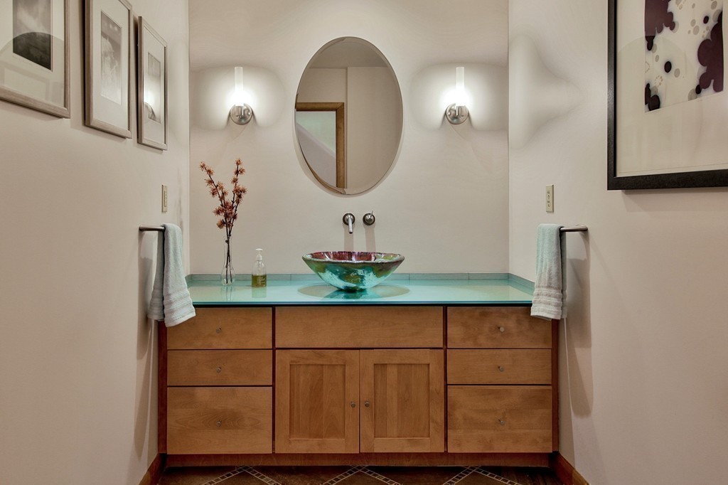 215 Littleton Road Harvard, MA 01451 - Photo 9 of 29 a bathroom with a sink and a mirror