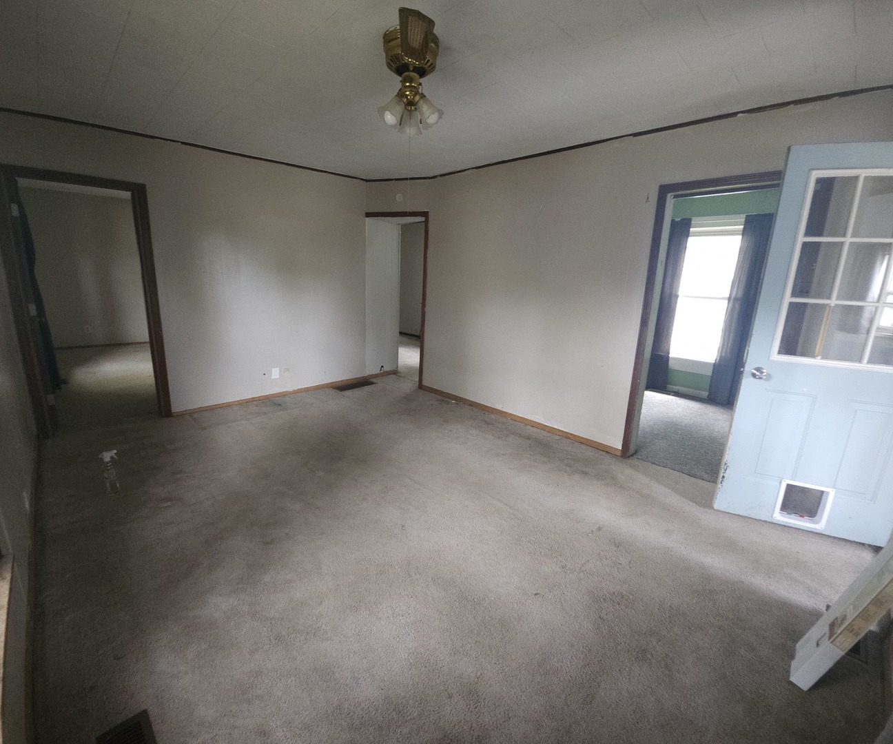 303 South Spruce Street Villa Grove, IL 61956 - Photo 3 of 10 a view of livingroom and hardwood