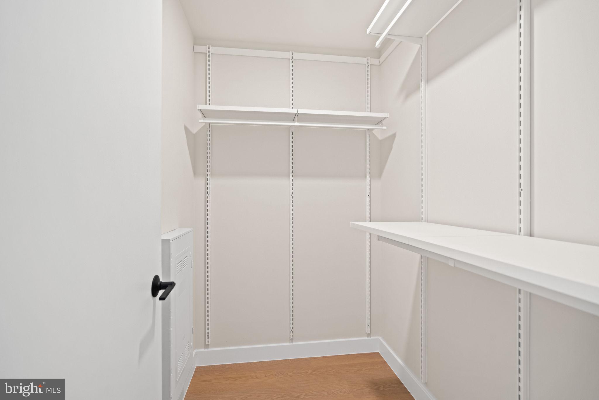 733 8th Street Southeast, Unit 2 Washington, DC 20003 - Photo 11 of 17 a view of walk in closet with empty racks
