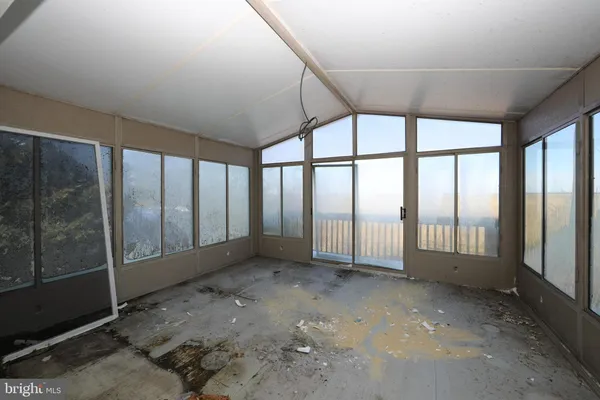 a bathroom with a window