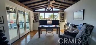 a view of a livingroom with furniture