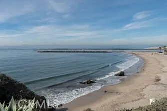 a view of an ocean beach