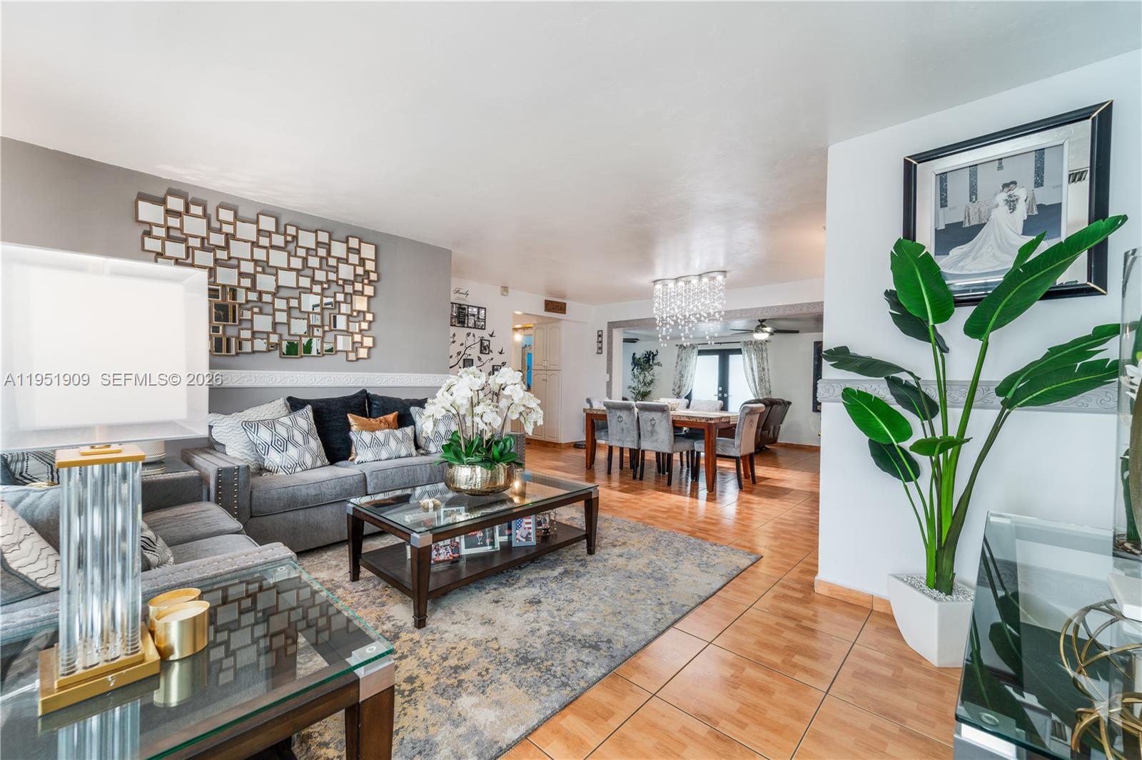 8065 West 14th Court Hialeah, FL 33014 - Photo 2 of 44 Living Room View from Front Door