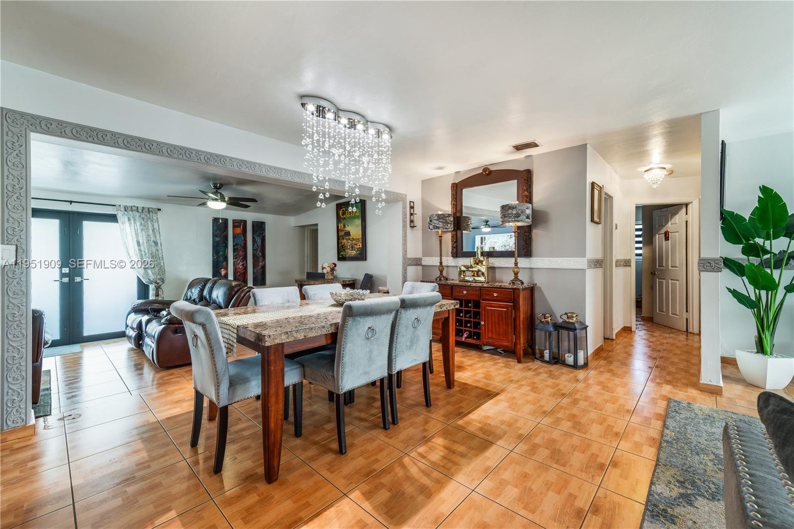 8065 West 14th Court Hialeah, FL 33014 - Photo 30 of 44 Dining Area w/View from Livingroom