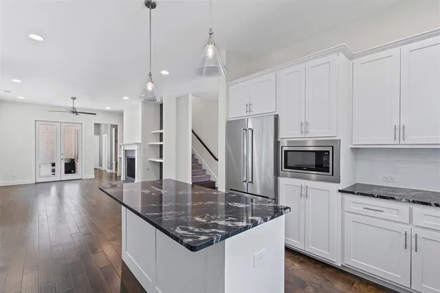 a view of a terrace with couches and a table