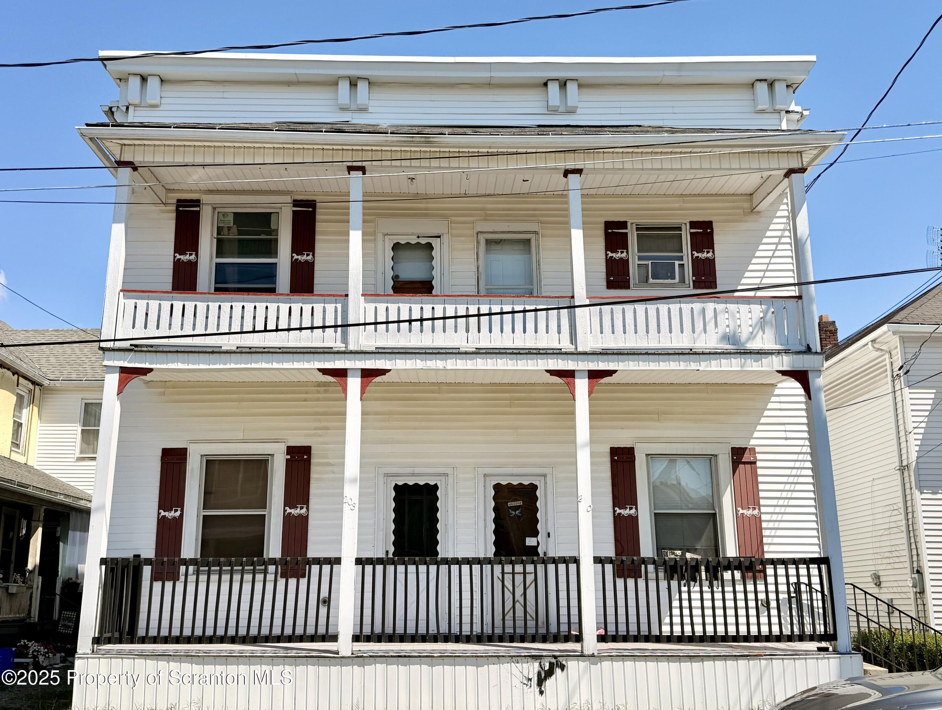 front view of a house