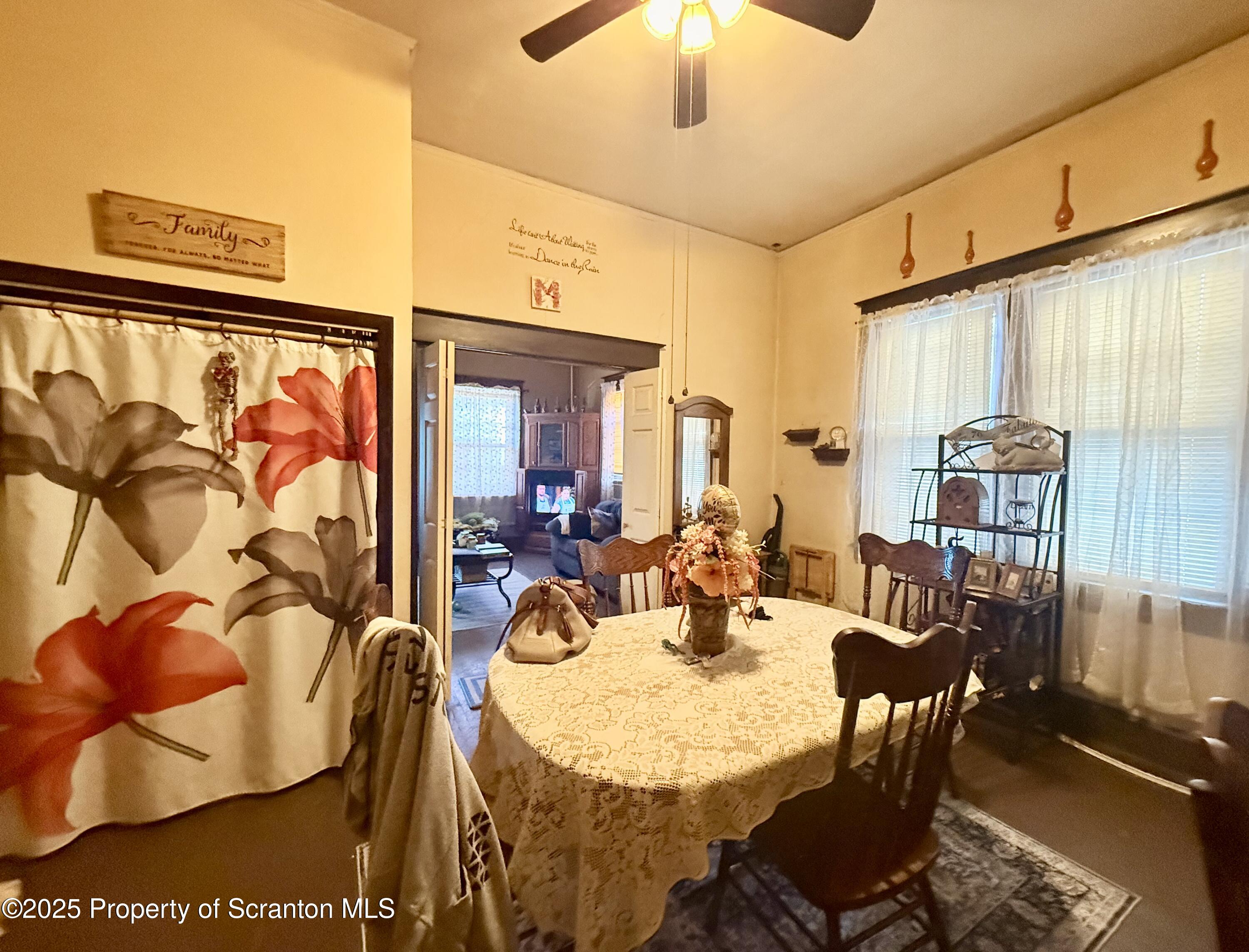 210 Mary Street Olyphant, PA 18447 - Photo 7 of 14 a view of a dining room with furniture