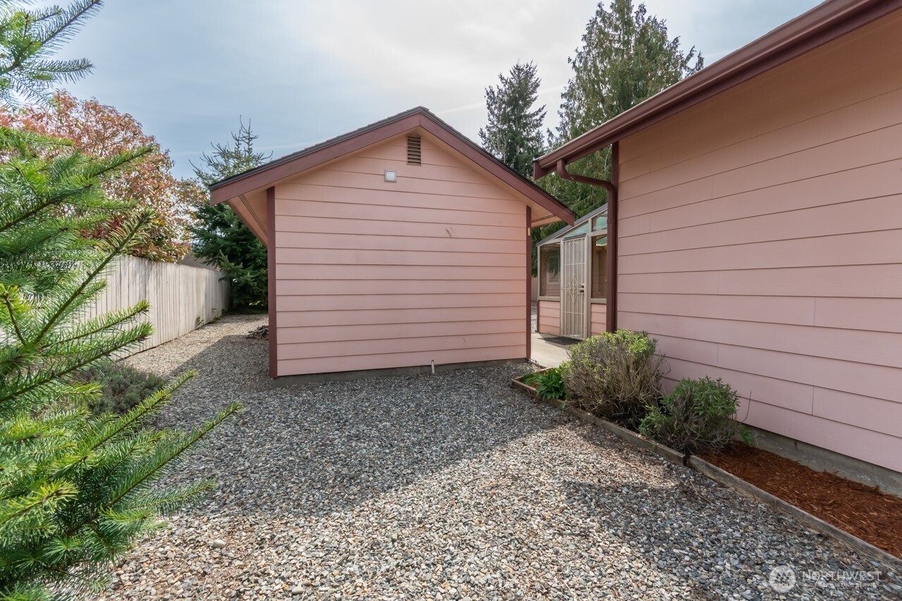 861 East Spruce Street Sequim, WA 98382 - Photo 32 of 39 a view of a backyard