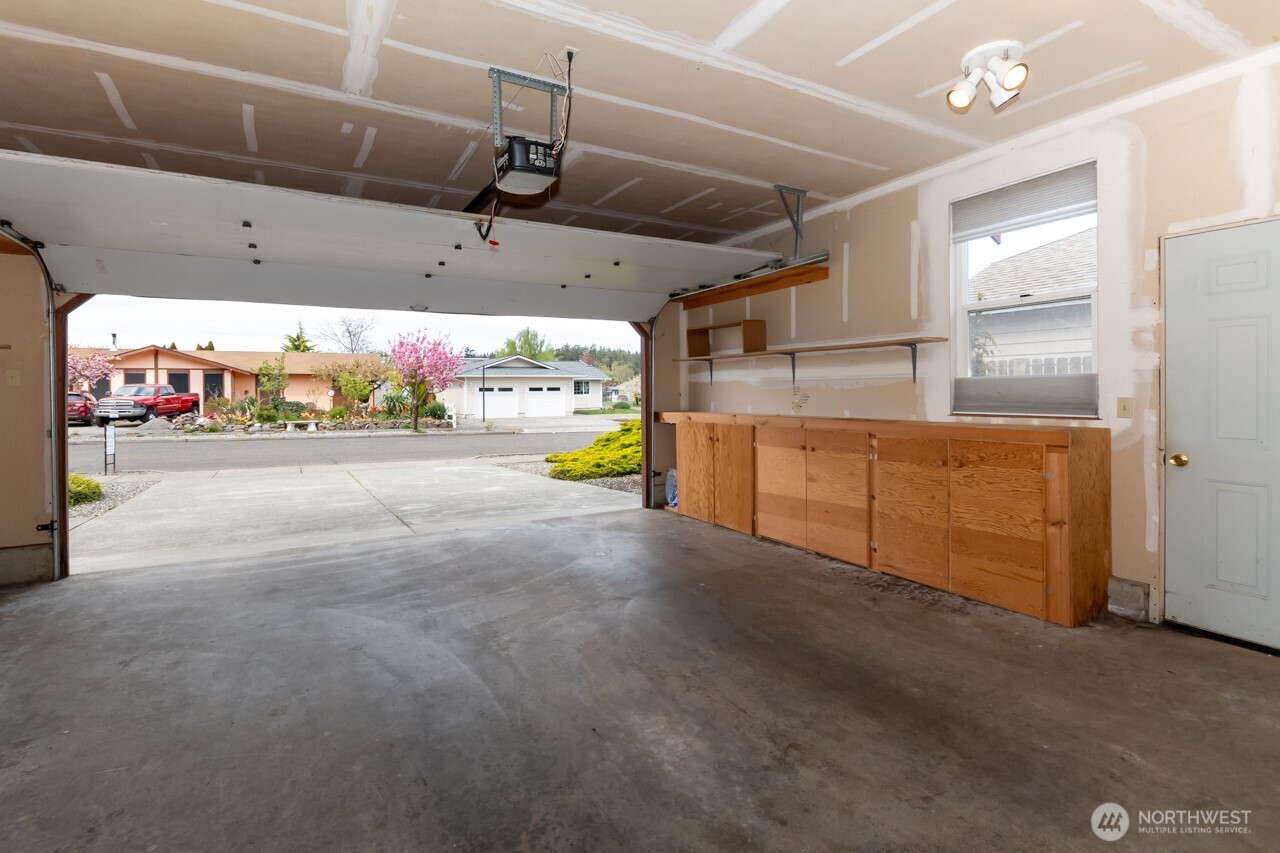 861 East Spruce Street Sequim, WA 98382 - Photo 36 of 39 a view of a garage with furniture