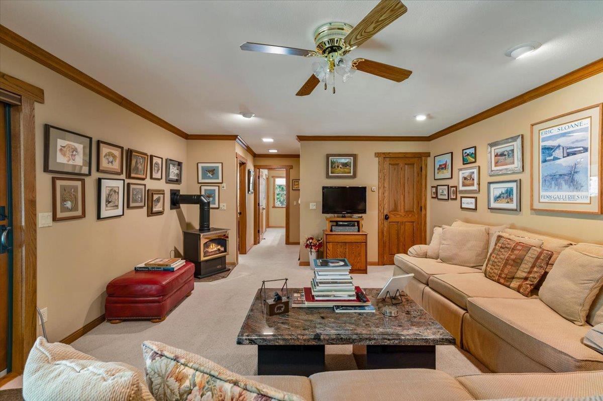 11790 Lowhills Road Nevada City, CA 95959 - Photo 40 of 68 a living room with furniture kitchen view and a large window