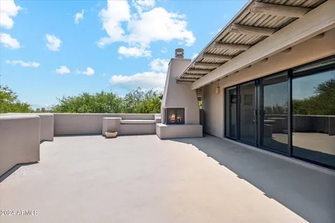a view of an outdoor space with porch