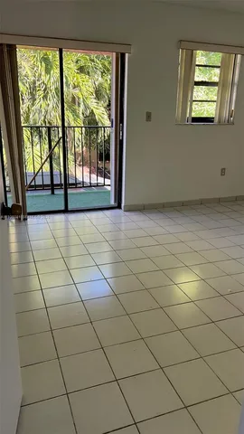 a view of a room and window