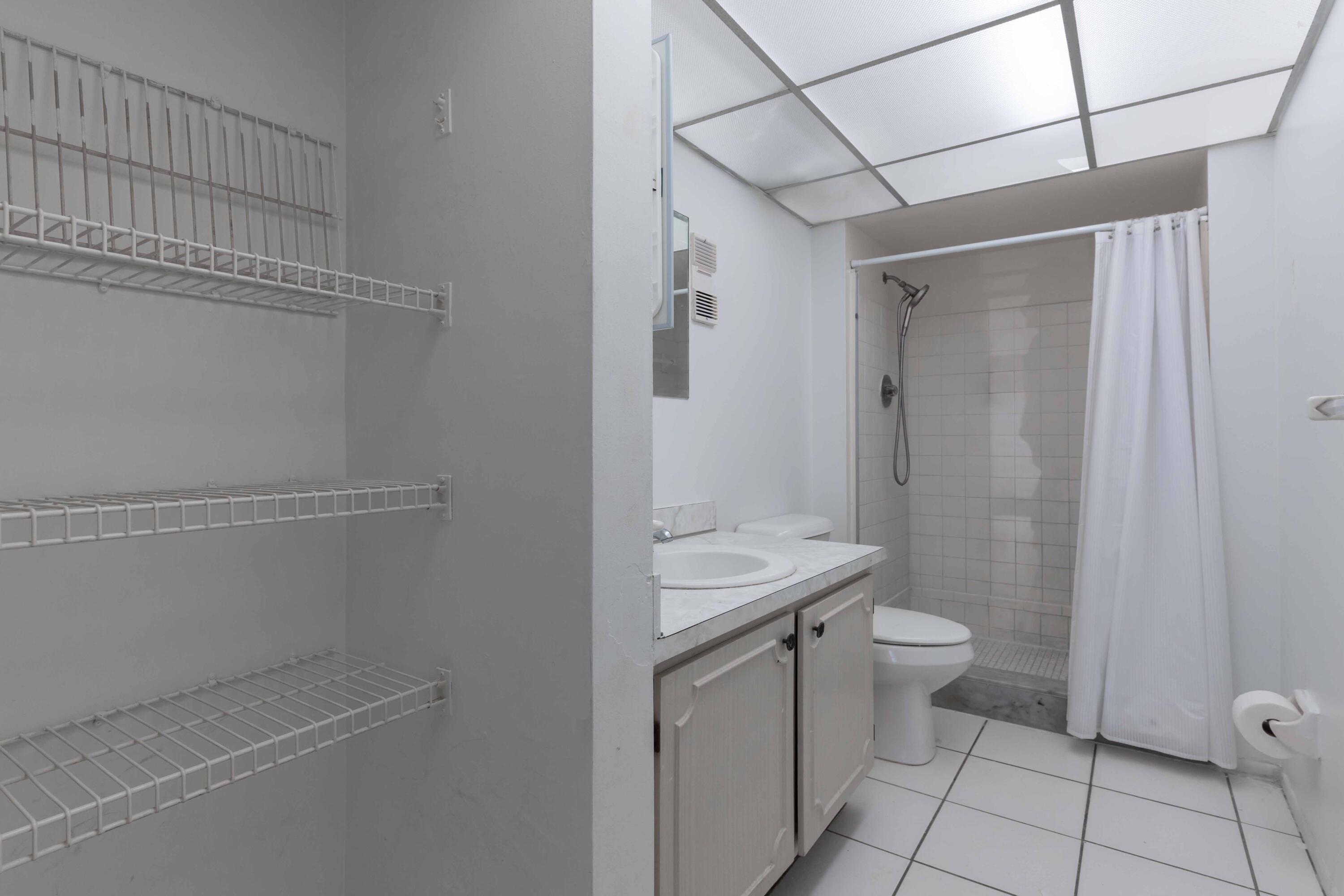 490 Northwest 20th Street, Unit 1050 Boca Raton, FL 33431 - Photo 15 of 23 Large Bathroom/ Storage