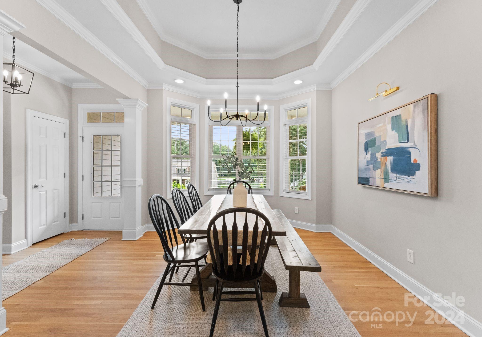 687 Normandy Road Mooresville, NC 28117 - Photo 9 of 32 a view of a dining room with furniture window and outside view