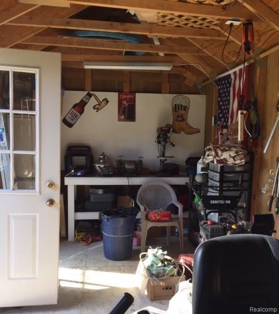 1025 Roods Lake Road Lapeer, MI 48446 - Photo 22 of 26 21inside shed.jpg