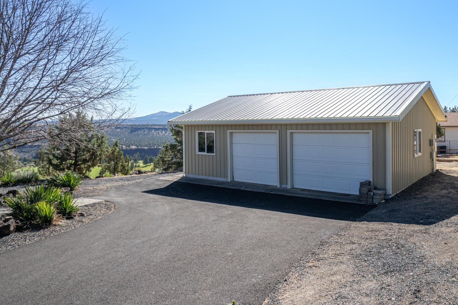 5532 Southwest Rim Road Terrebonne, OR 97760 - Photo 59 of 67 Separate Oversized 2 car Garage With Workshop Area