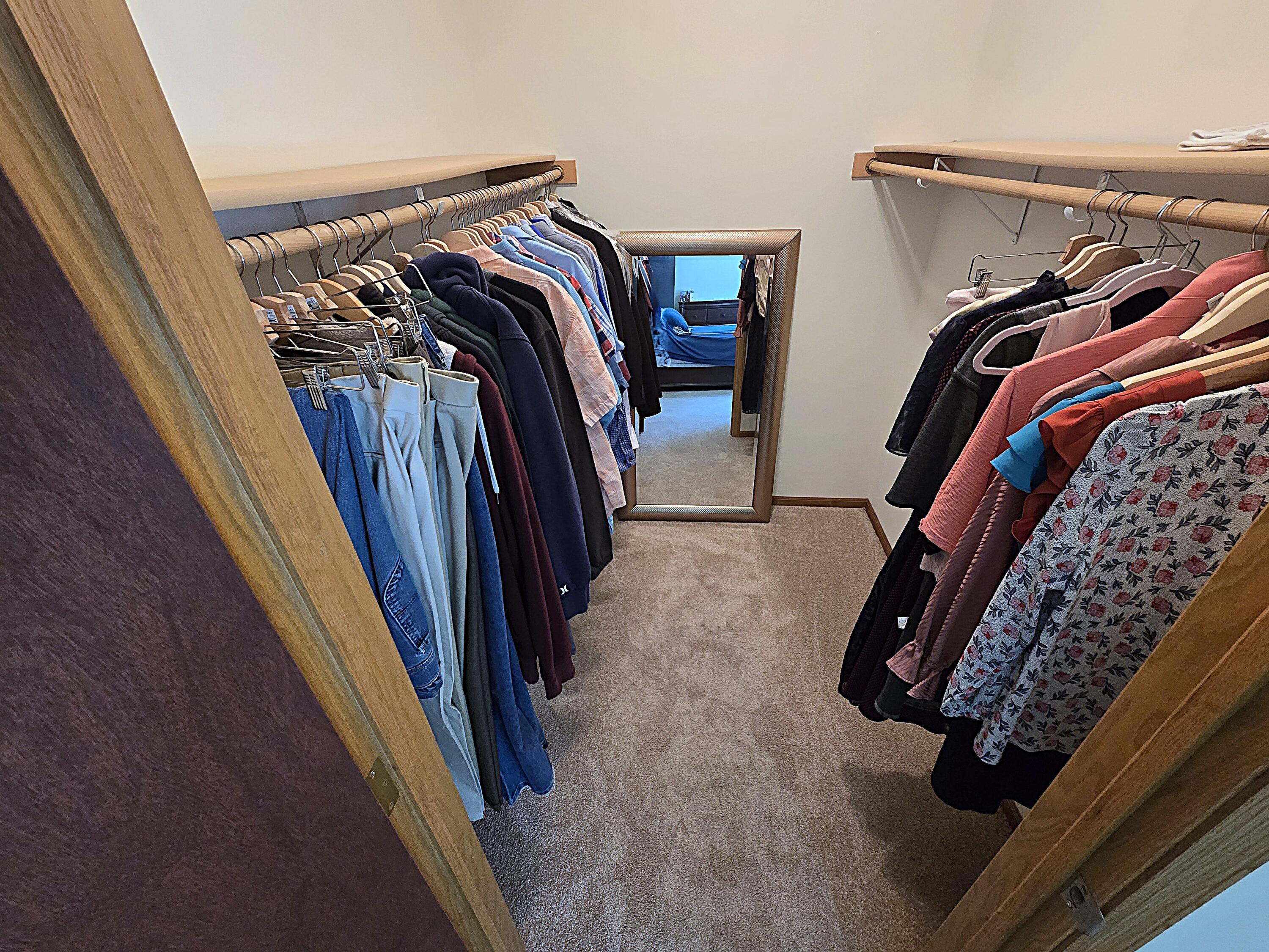 9201 West County Line Road Milwaukee, WI 53224 - Photo 31 of 54 Bedroom 1 Walk In Closet
