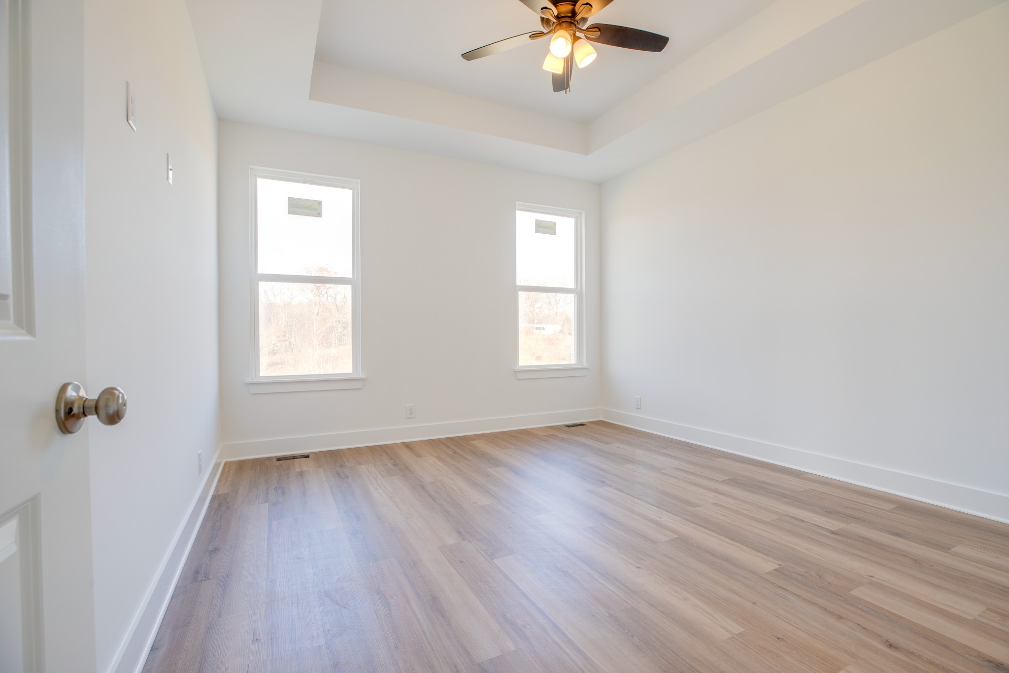 2802 Lock Hollow Road Dickson, TN 37055 - Photo 20 of 34 wooden floor in an empty room with a window