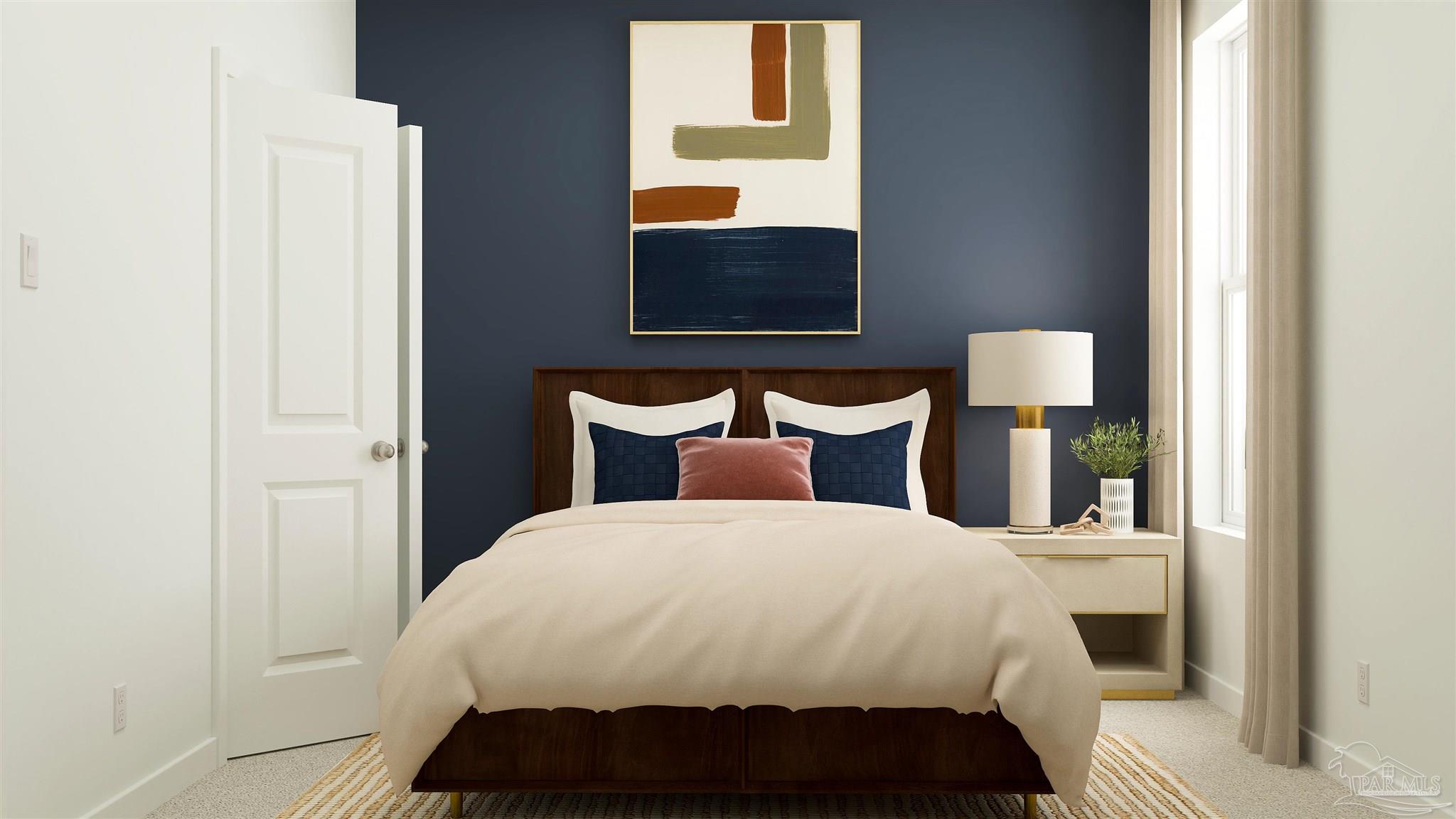 4734 Bald Eagle Road Pace, FL 32571 - Photo 18 of 22 a bedroom with a bed and window