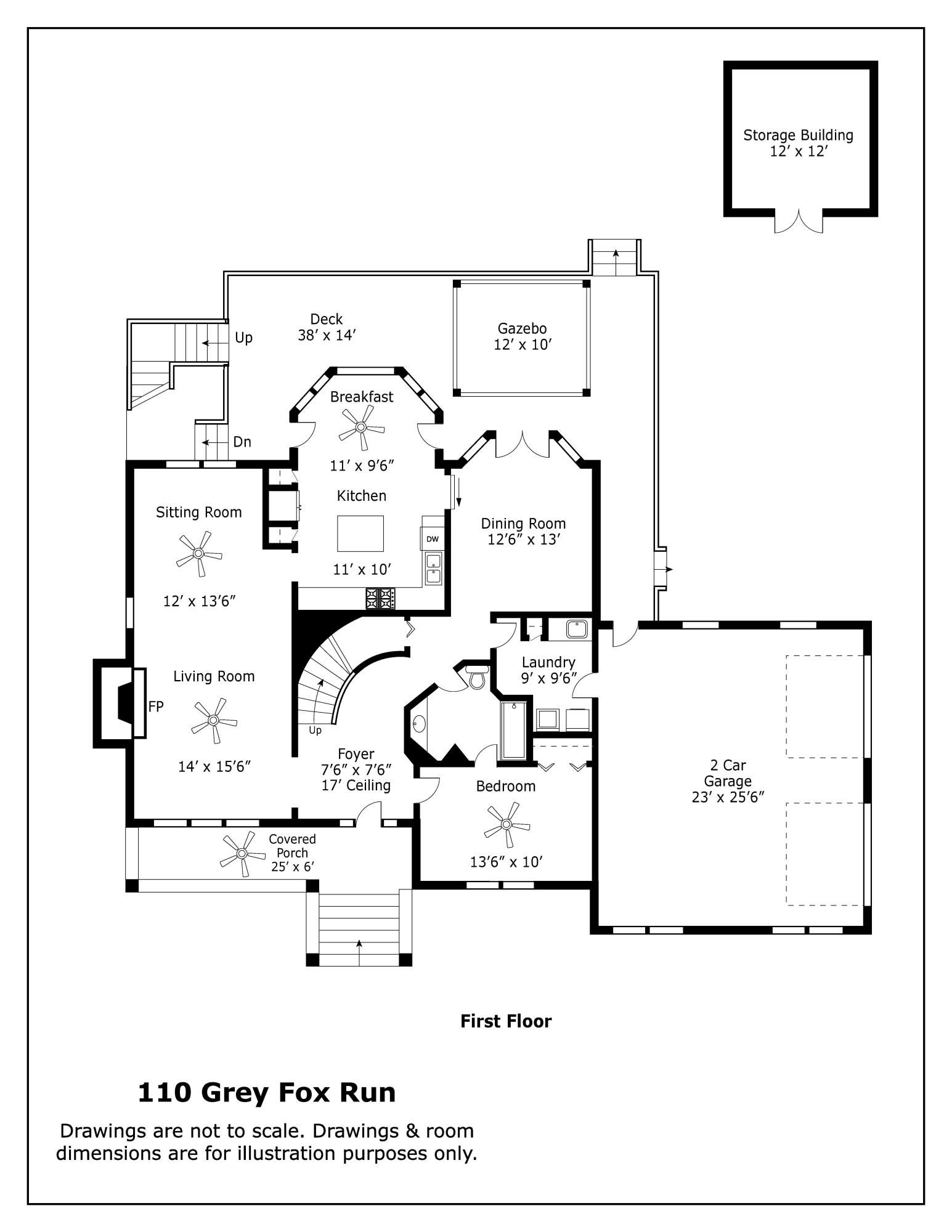 110 Grey Fox Run Rockingham, NC 28379 - Photo 2 of 29 1st_Floor_110_Grey_Fox_Run