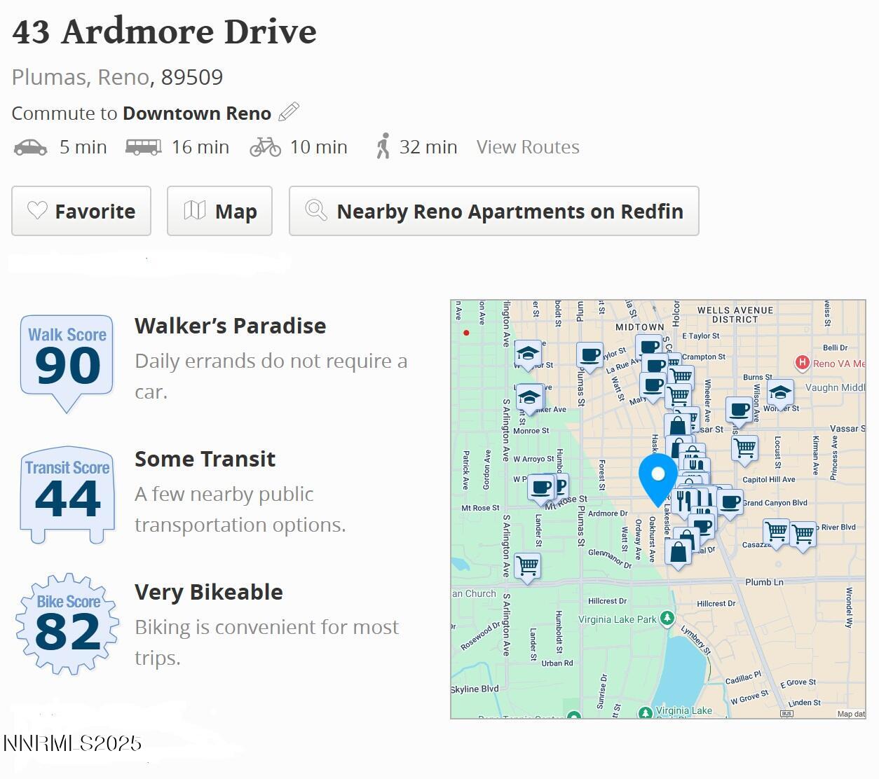 43 Ardmore Drive Reno, NV 89509 - Photo 28 of 28 unknown
