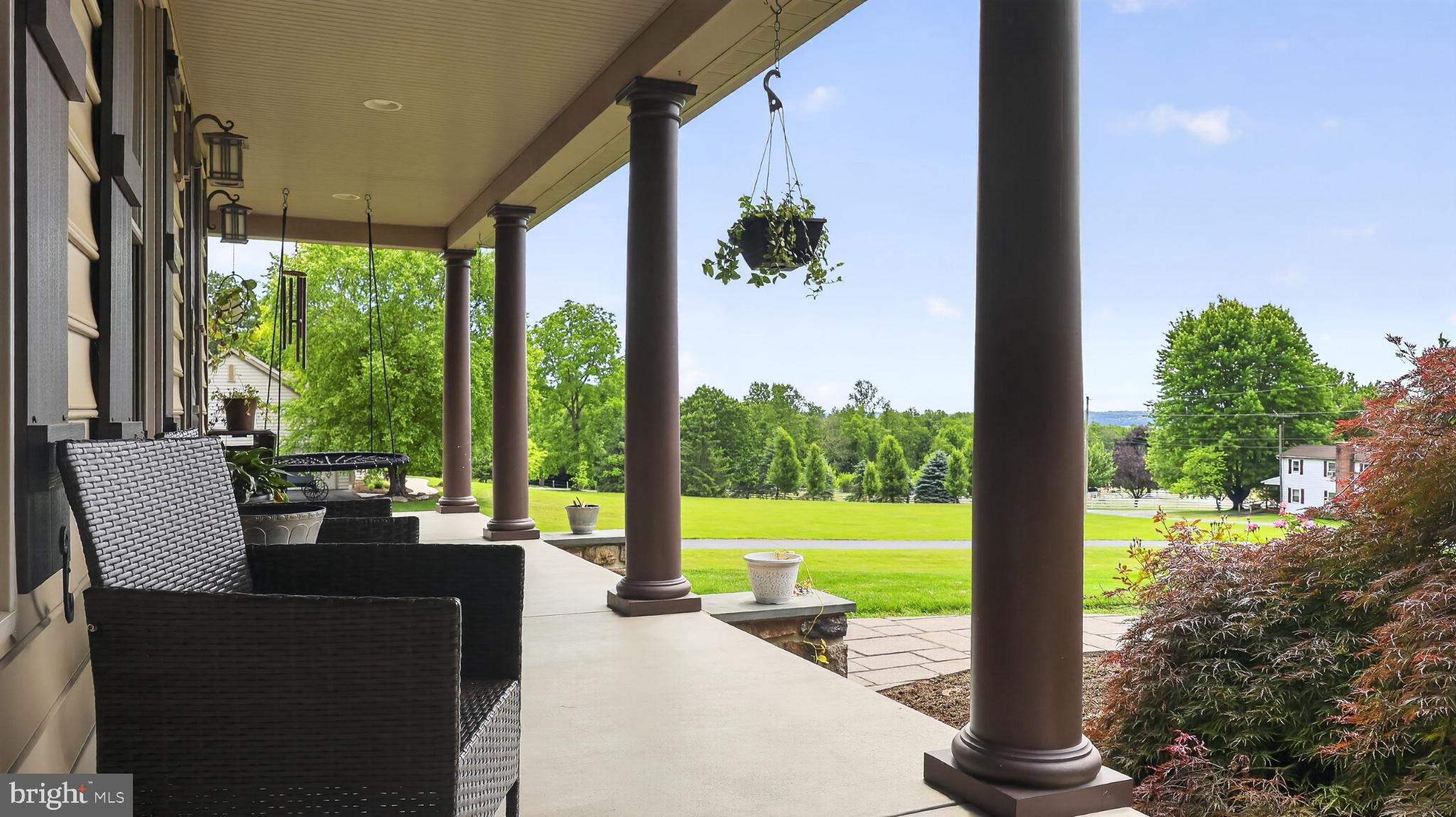 5325 Hammond Road New Holland, PA 17557 - Photo 51 of 73 Charming porch with scenic views.