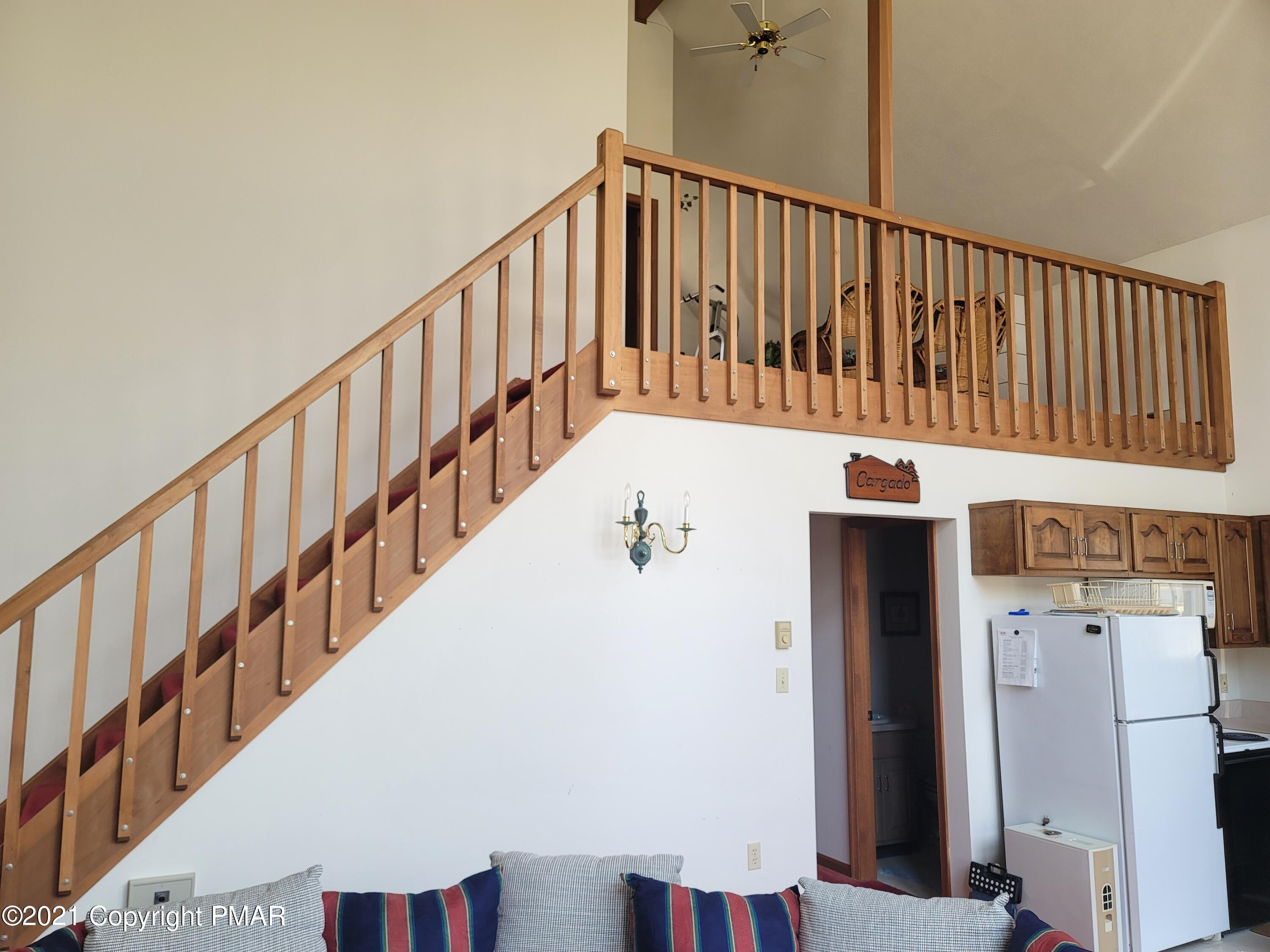 6245 Decker Road Bushkill, PA 18324 - Photo 8 of 45 View upstairs