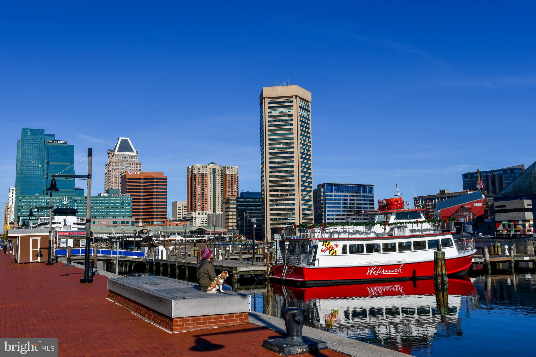 10 East Lee Street, Unit 809 Baltimore, MD 21202 - Photo 39 of 58 Walk to The Inner Harbor