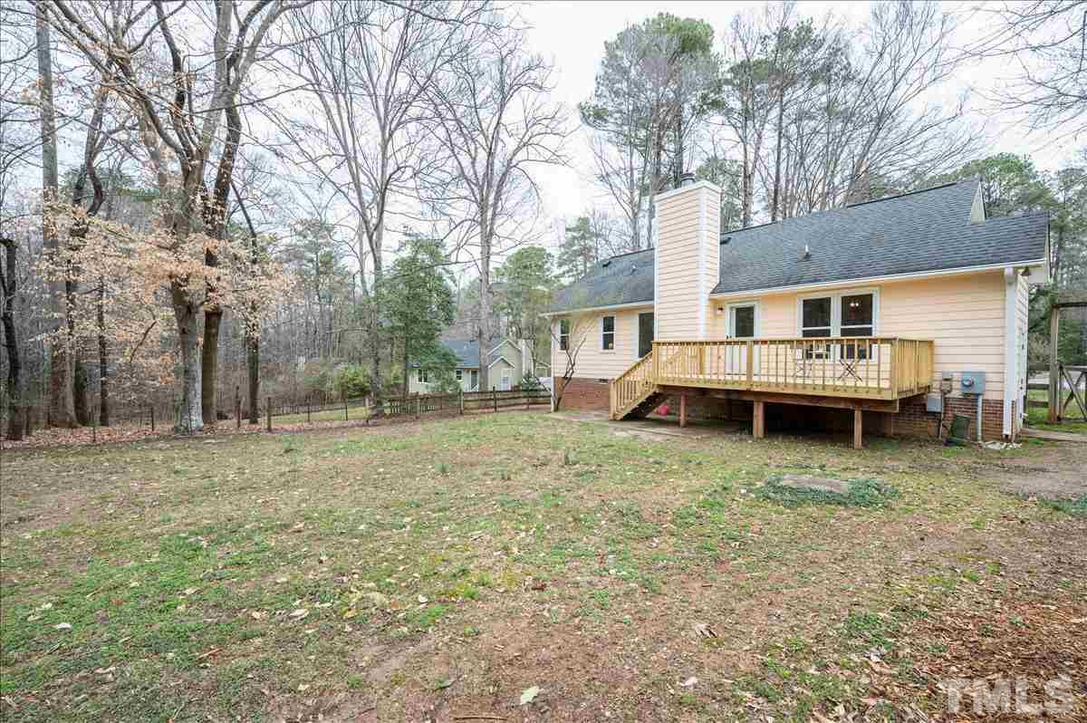 10836 Fanny Brown Road Raleigh, NC 27603 - Photo 14 of 18 sit on the deck and enjoy your spacious yard!