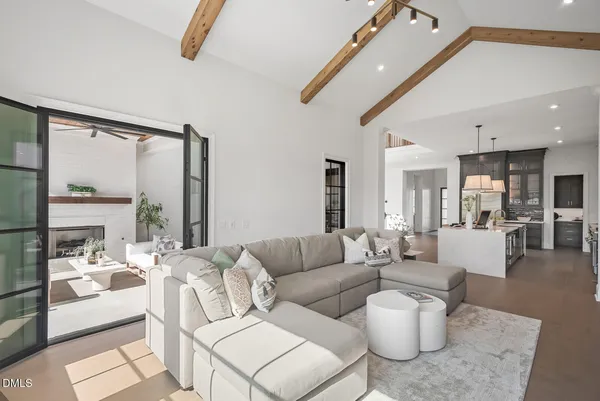 a view of living room and window