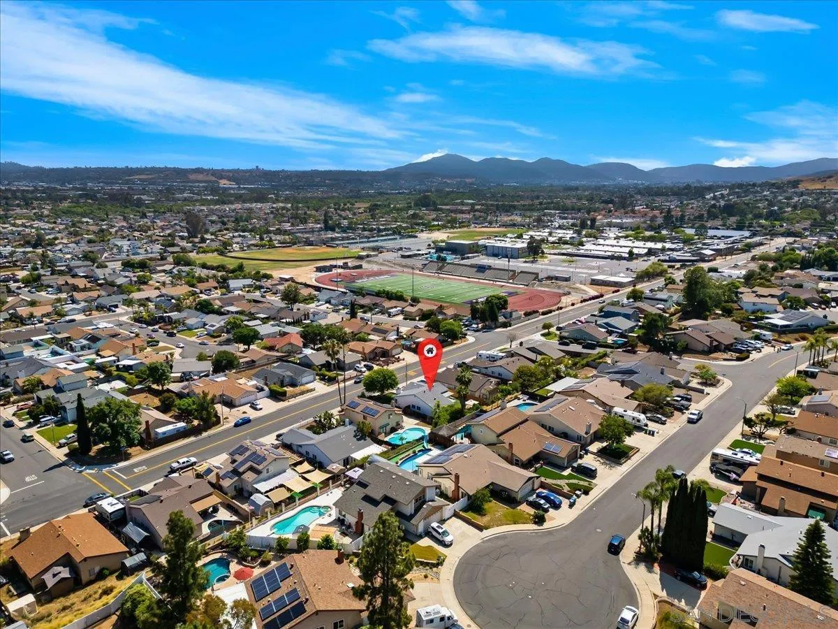 10738 2nd Street Santee, CA 92071 - Photo 49 of 52 an aerial view of a city