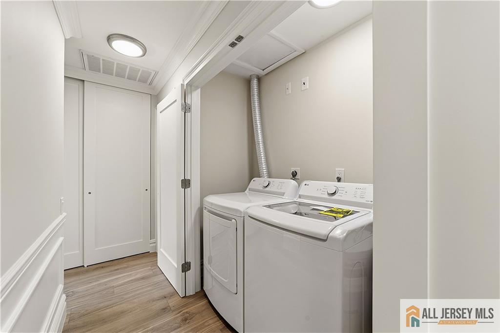 780 Ardmore Road, Unit 780B Monroe Township, NJ 08831 - Photo 14 of 30 a utility room with closet a washer and dryer