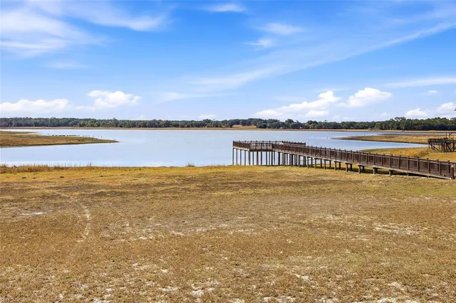 a view of an ocean and beach