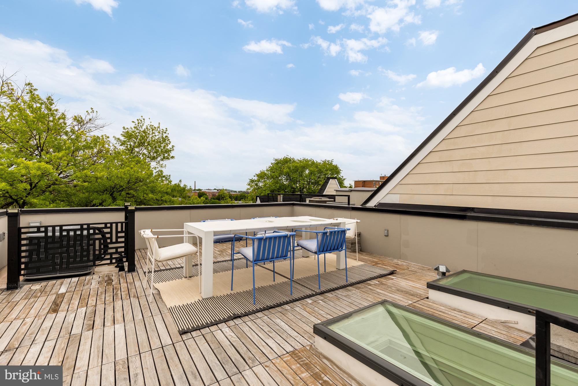 2534 11th Street Northwest, Unit 2 Washington, DC 20001 - Photo 40 of 50 a view of roof deck with patio