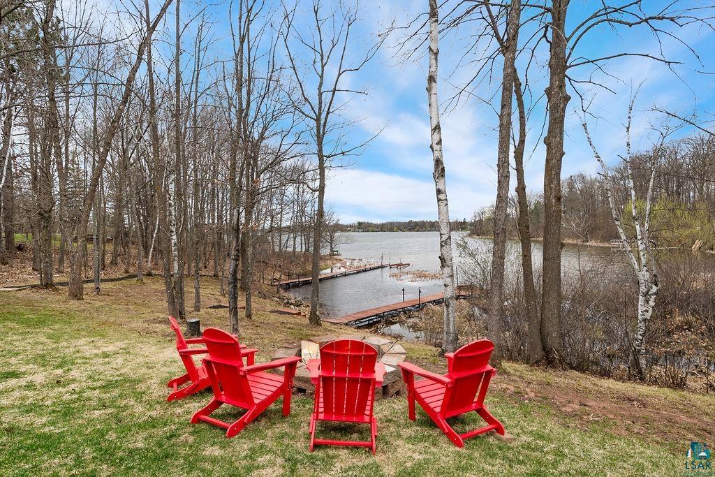 93465 Island Lake Road Sturgeon Lake, MN 55783 - Photo 2 of 71 Western View of Island Lake and Firepit.