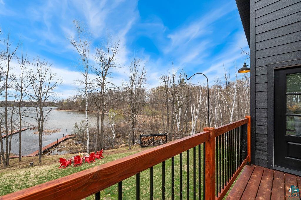 93465 Island Lake Road Sturgeon Lake, MN 55783 - Photo 43 of 71 Upper Deck off the Living Room