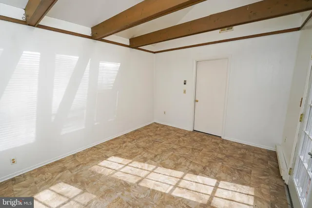 a view of empty room